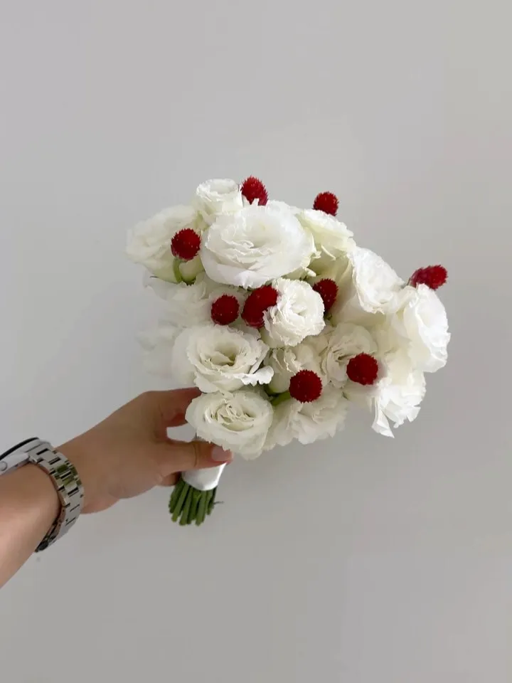 딸기케이크 부케 3