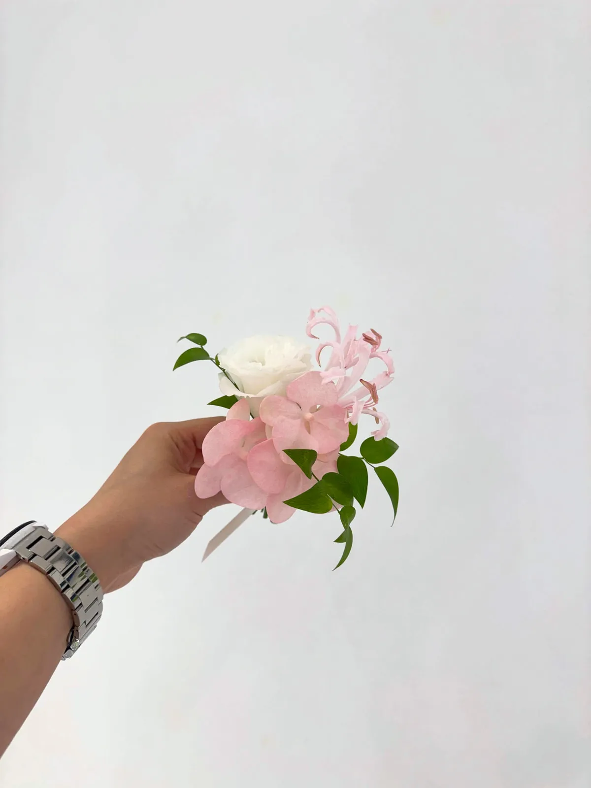 카라,호접 믹스부케에 연한핑크 한방울 2